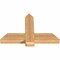 Ekena Millwork Eugene Smooth Timber Gable Bracket, Western Red Cedar, 36"W x 24"H x 3 1/2"D x 5 1/2"F, 16/12 Pitch GBW036X24X0406EUG00SWR - alternate 5